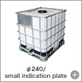 ø240 / small indication plate
